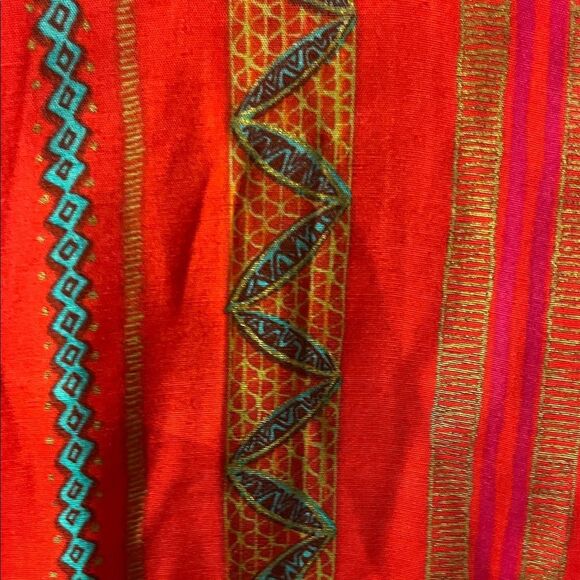 Vibrant Striped Button Down Shirt - Picture 5 of 9